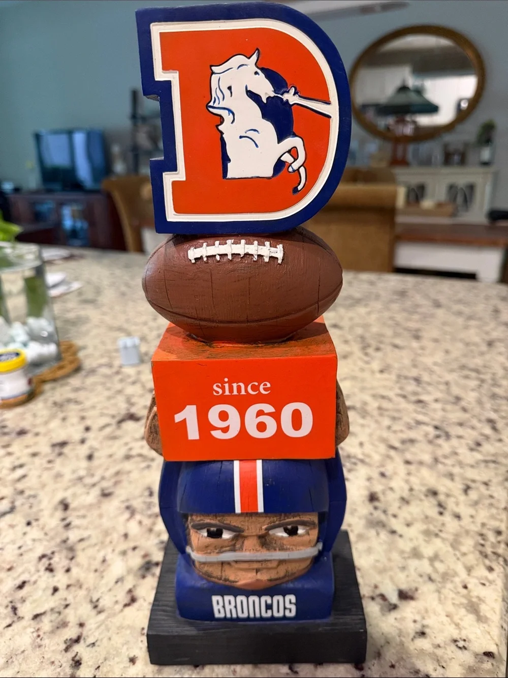 NFL Denver Broncos vintage totem